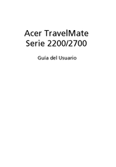 Acer TravelMate 2700 Serie Guia Del Usuario