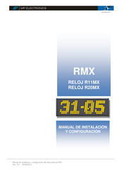 MP Electronics R11MX Manual De Instalación Y Configuración