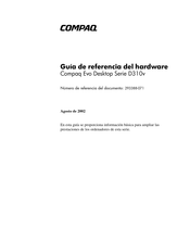 Compaq Evo D310v Serie Guía De Referencia Del Hardware