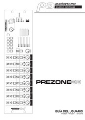 audiophony PREZONE 88 Guia Del Usuario