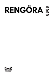 IKEA RENGÖRA Manual Del Usuario