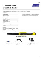 Tru-Test SRS2 Guia De Incio Rapido