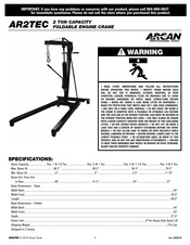 Arcan AR2TEC Manual De Instrucciones