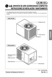 LG LK-IM-101 Instrucciones De Instalación Y Mantenimiento