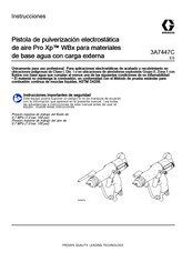 Graco Air Pro Xp WBx L40M28 Instrucciones