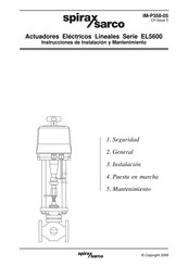 Spirax Sarco EL564 Serie Instrucciones De Instalación Y Mantenimiento