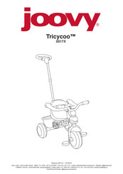 Joovy Tricycoo 0017X Manual Del Usuario