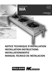 FRIGA-BOHN WA 24 12/16P Manual Técnico De Instalación