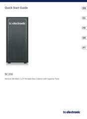 TC Electronic BC208 Manual Del Usuario