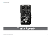 TC Electronic Trinity Reverb Manual Del Usuario