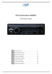 PNI Clementine 8480BT Manual De Usuario