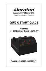 Aleratec 1:1 HDD Copy Cruiser Mini USB3.0 Guia De Inicio Rapido