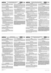 Asco EF Serie Instrucciones De Instalación Y Mantenimiento