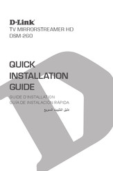 D-Link DSM-260 Guía De Instalación Rápida