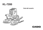 Casio KL-7200 Guia Del Usuario