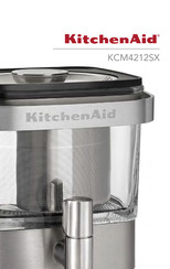 KitchenAid KCM4212SX Guía De Uso Y Cuidado