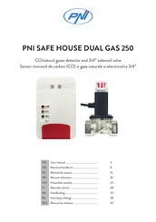 PNI SAFE HOUSE DUAL GAS 250 Manual De Usuario