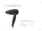 Carmen TINY TRAVEL 1200 Instrucciones