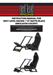 Next Level Racing F-GT Manual De Instrucciones