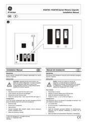 Ge KSA702 Manual De Instalación