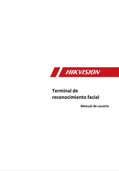 HIKVISION DS-K5604A-3XF/V Manual De Usuario