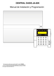 jablotron JA-82K Manual De Instalación Y Programación