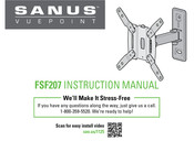 SANUS VuePoint FSF207 Manual De Usario