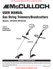 McCulloch MT30725 Manual Del Usuario