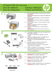 HP Deskjet F2200 Serie Guia De Instalacion