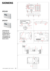 Siemens SPCK420 Instrucciones De Instalación