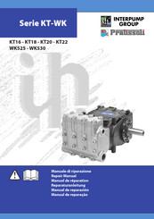 Interpump Group Pratissoli KT Serie Manual De Reparación