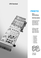 Festo CPX-FB33 Breve Descripción