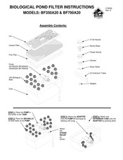 Beckett Water Gardening BF700A20 Instrucciones De Uso