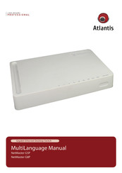 Atlantis NetMaster G8P Manual Del Usuario