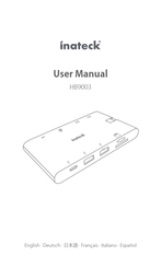 Inateck HB9003 Manual Del Usuario