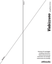 viabizzuno stilmoda Instrucciones De Montaje