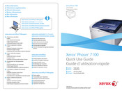 Xerox Phaser 7100 Guía De Uso Rápido
