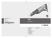 Bosch PSA 9000 E Manual Original