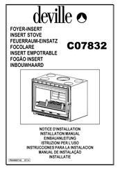 deville C07832 Instrucciones Para La Instalación