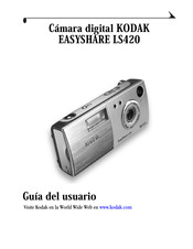 Kodak EASYSHARE LS420 Guia Del Usuario