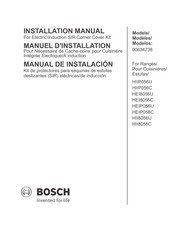 Bosch 00634738 Manual De Instalación