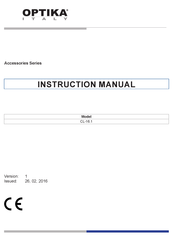 Optika Italy CL-16.1 Manual De Uso