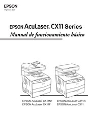 Epson AcuLaser CX11F Manual De Funcionamiento Básico