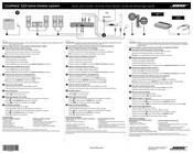 Bose CineMate 520 Guia De Inicio Rapido