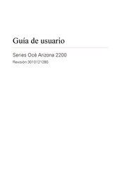 Oce Arizona 2200 Serie Guía De Usuario