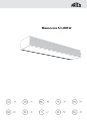 Frico Thermozone AG4010WH Manual Del Usuario