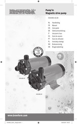 BREWFERM Pump'in 018.600.20 Guía De Usuario