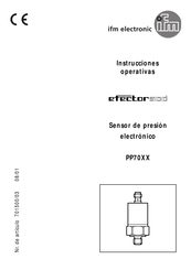 IFM Electronic PP7023 Manual Del Usuario