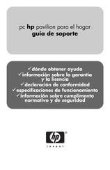 HP Pavilion t000 Serie Guía De Soporte
