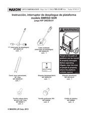 Maxon BMRSD SOR Manual De Instrucciones